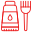Gray blending service icon