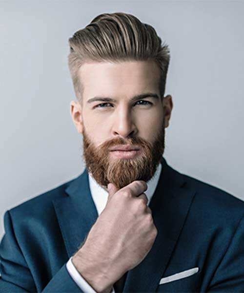 Portrait of Theo Ramirez, senior barber